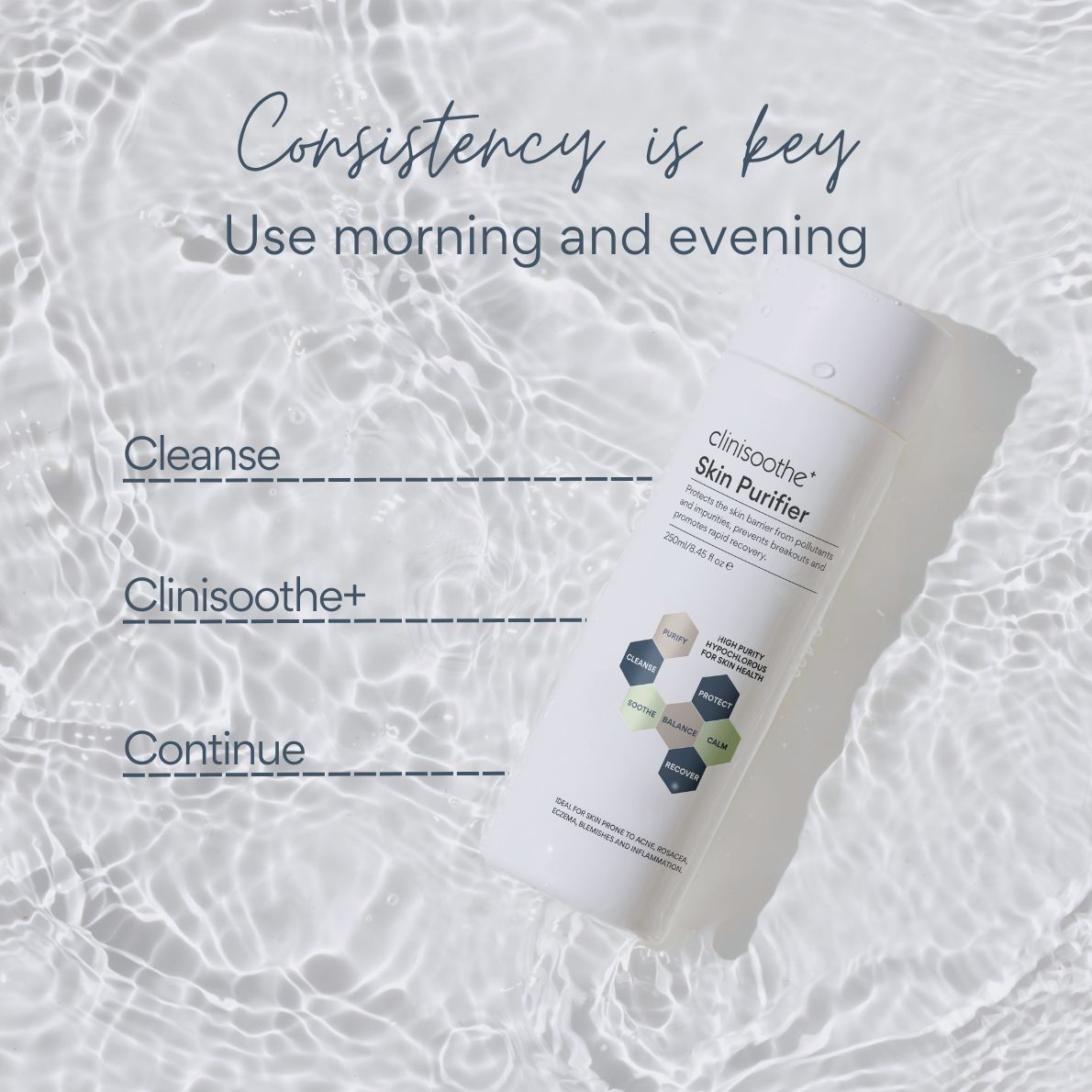 Clinisoothe+ Skin Purifier 250ML
